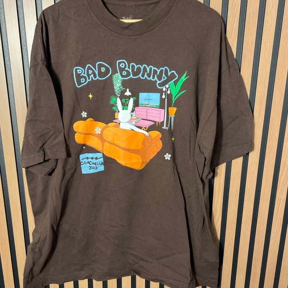 Bad Bunny X Coachella 2023 T-shirt Sz XL - Tees - Short Sleeve